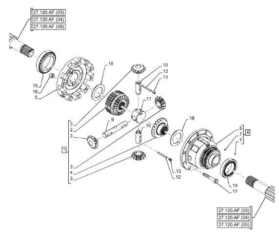 5162573 - Зубчатое колесо